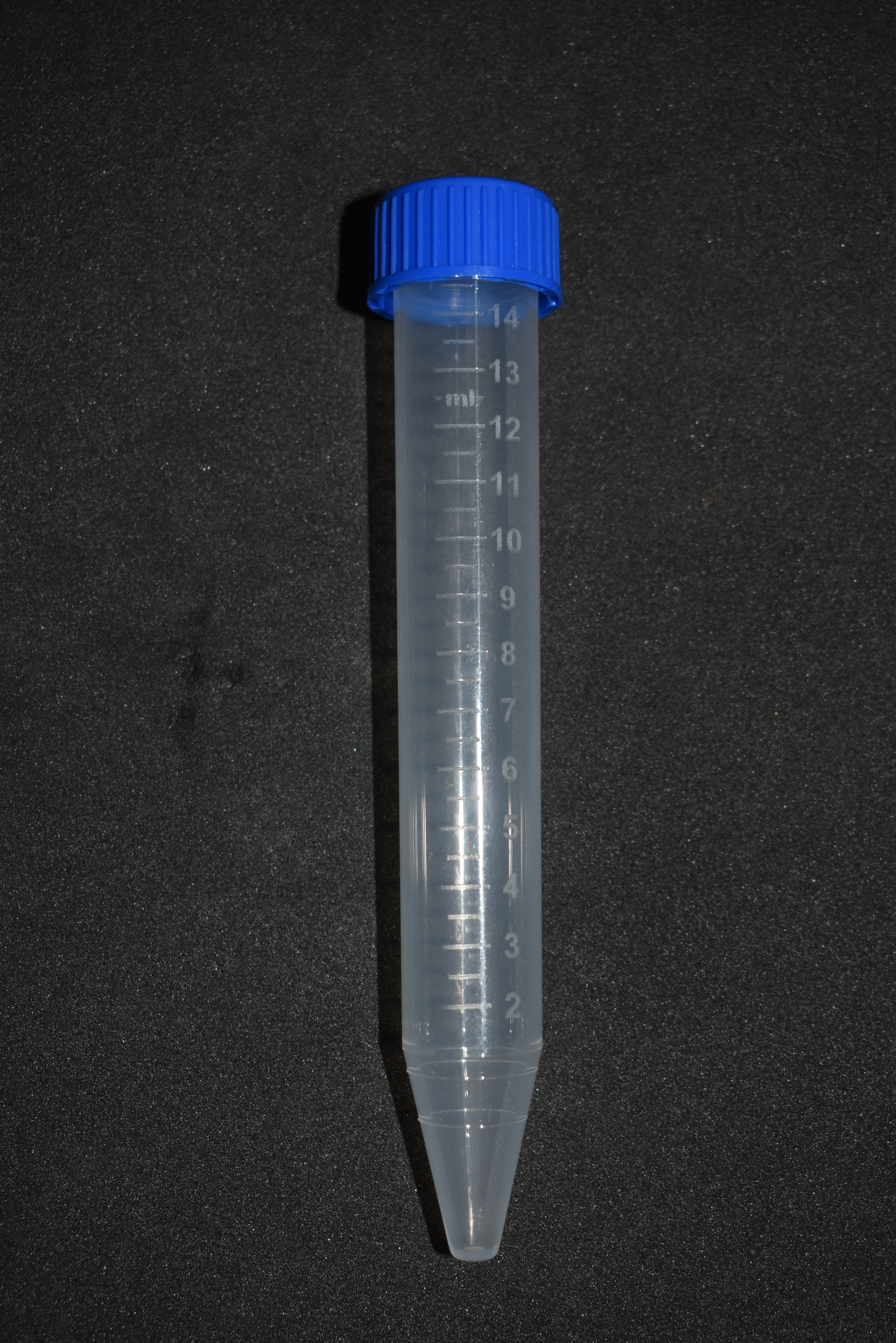 Lexbax 15ml Rimmed Centrifuge tube conical bottom Graduated marking upto 15ml Screw cap Pack of 25pcs