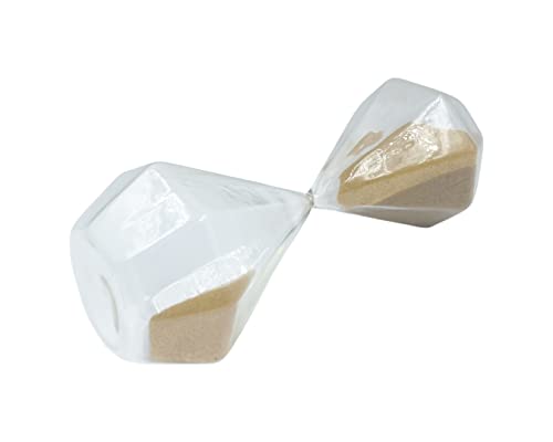 sand timer 5 minutes diamond cut shape for gifts purpose and Home Decor Instruments