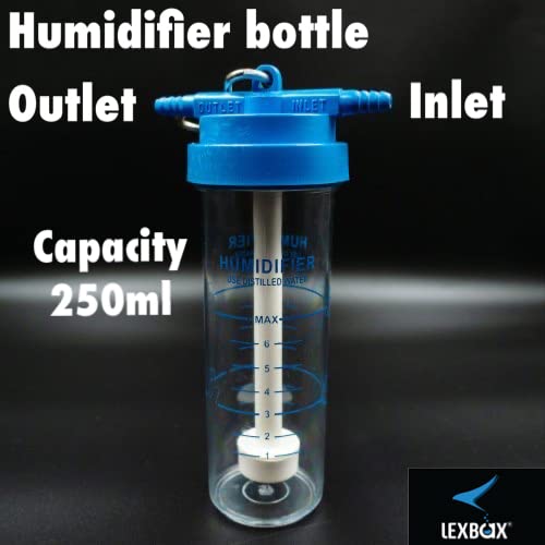 LexBax Humidifier Bottle for oxygen concentrator Pack of 2
