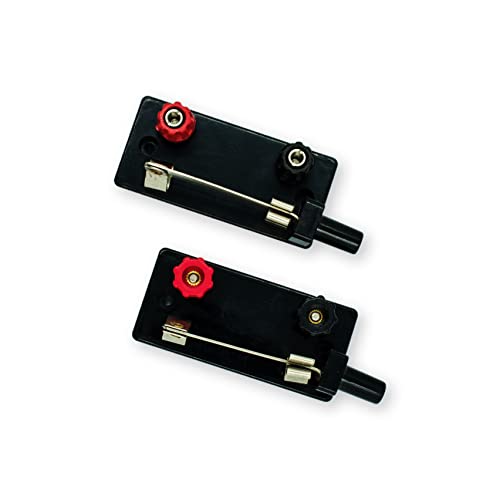 Lexbax Single Pole Single Throw Knife switch with terminal SPST chrome plated MS material plastic base pack of 2pc