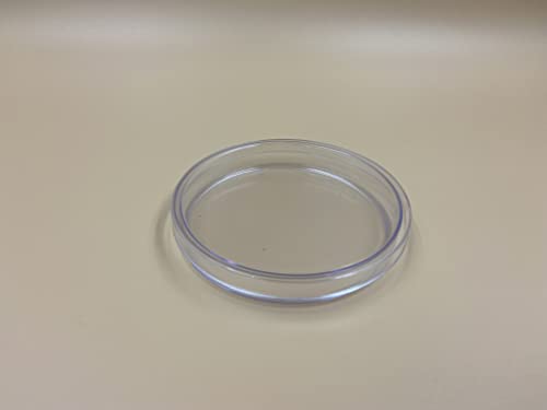 Lexbax Sterile Patri dish with Lid, 90mm Dia x 15mm Deep Patridish Pack of 25 pc