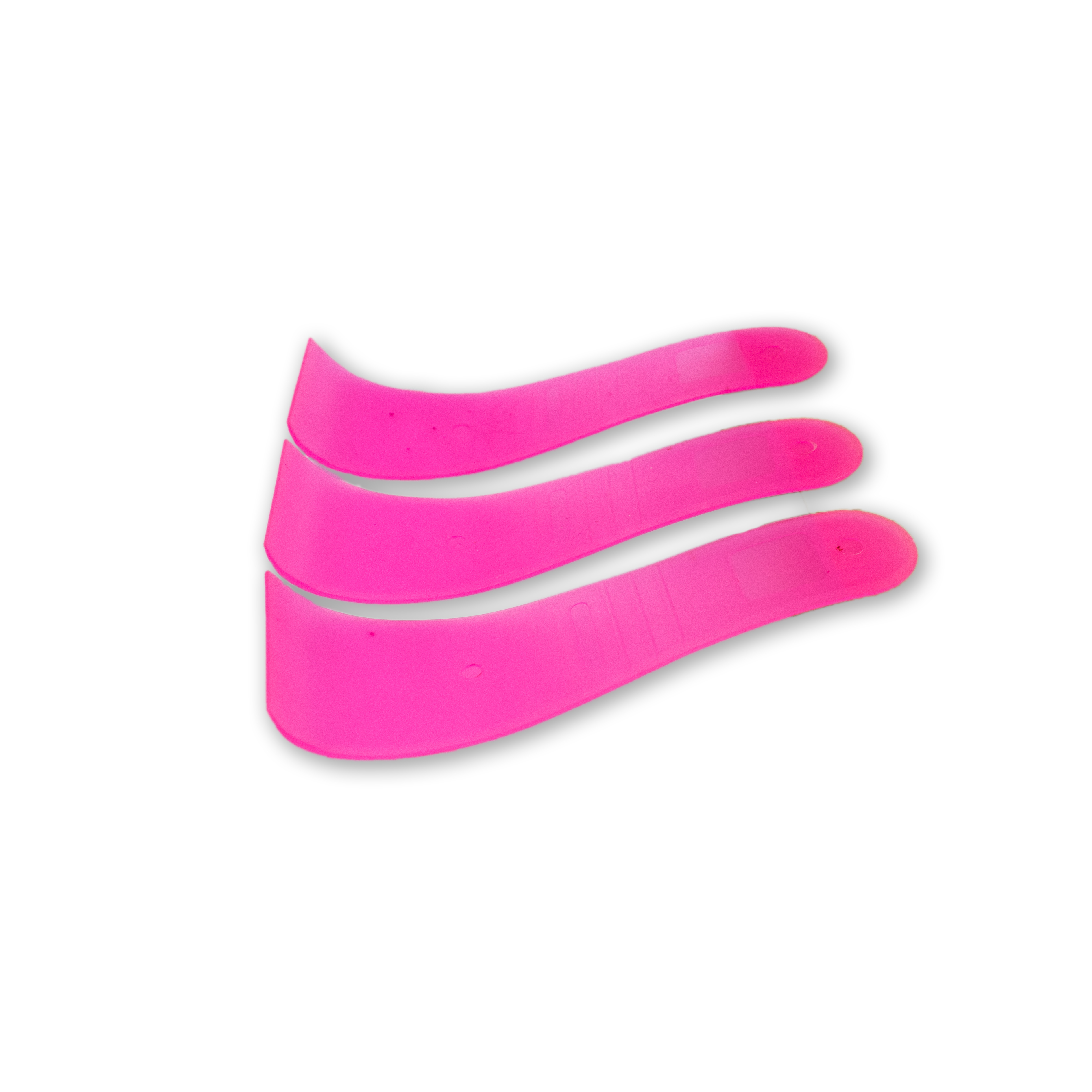 Lexbax Hair removal cream spatula pink Colour Pack of 50 pc