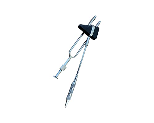 LEXBAX Knee Tuning fork with hammer Spring Steel Frequency 128 Hz Combo Pack of 1 pc