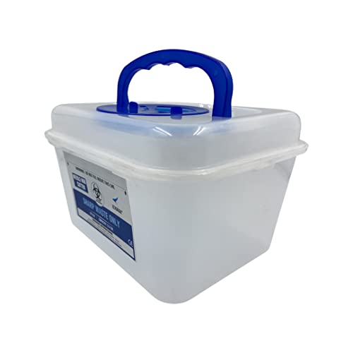 LexBax 3.5 liter needle hub cutter empty container Pack of 1 pc